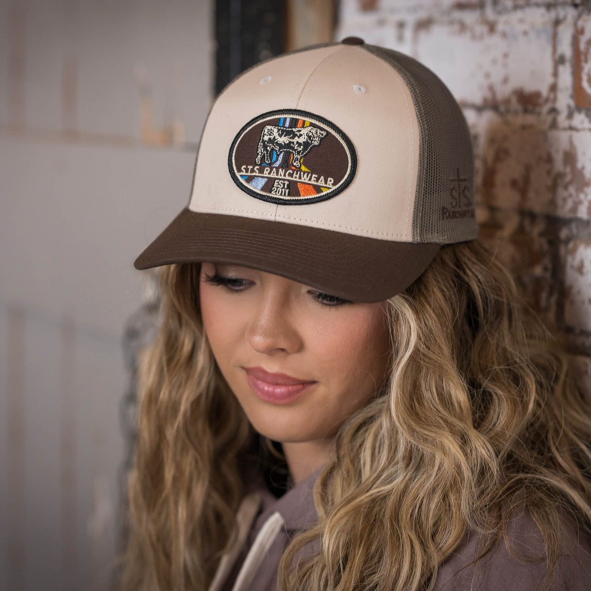 STS Patch Hat - Tan