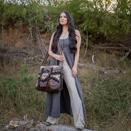 Guadalupe Serape All-In Tote