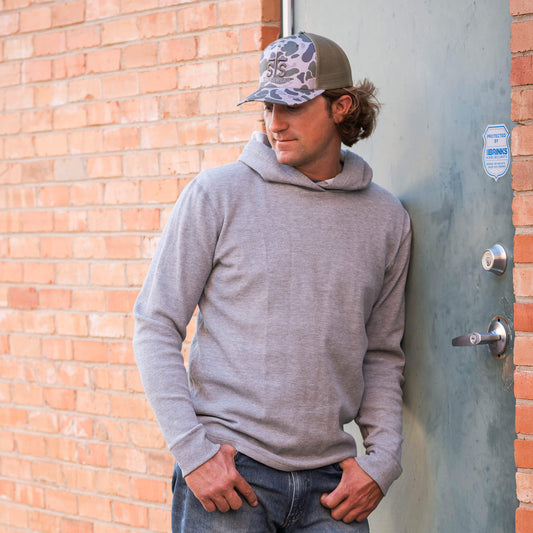 Men's Essential Hoodie - Heather Gray