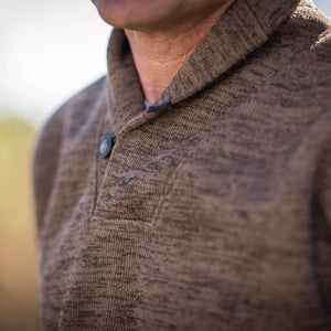 Men's Olathe Pullover - Heather Chocolate