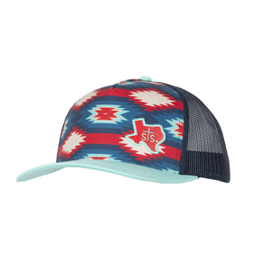 STS Leather Texas Patch Hat - Aztec