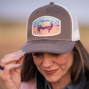 STS Bullscape Patch Hat - Chocolate & Birch