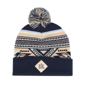 STS Aztec Pom Beanie