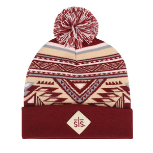 STS Aztec Pom Beanie