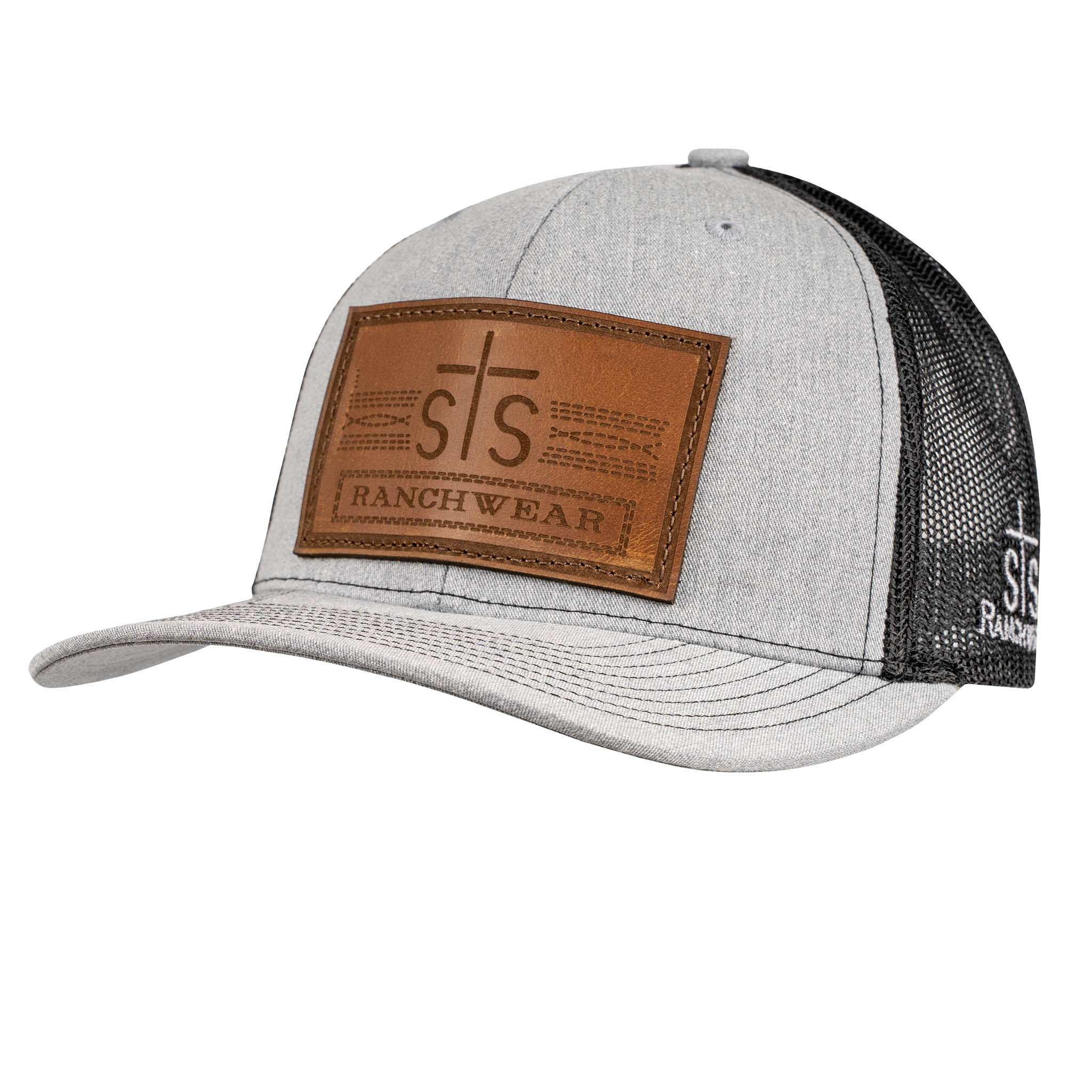 STS Patch Hat - Heather Gray - STS Ranchwear