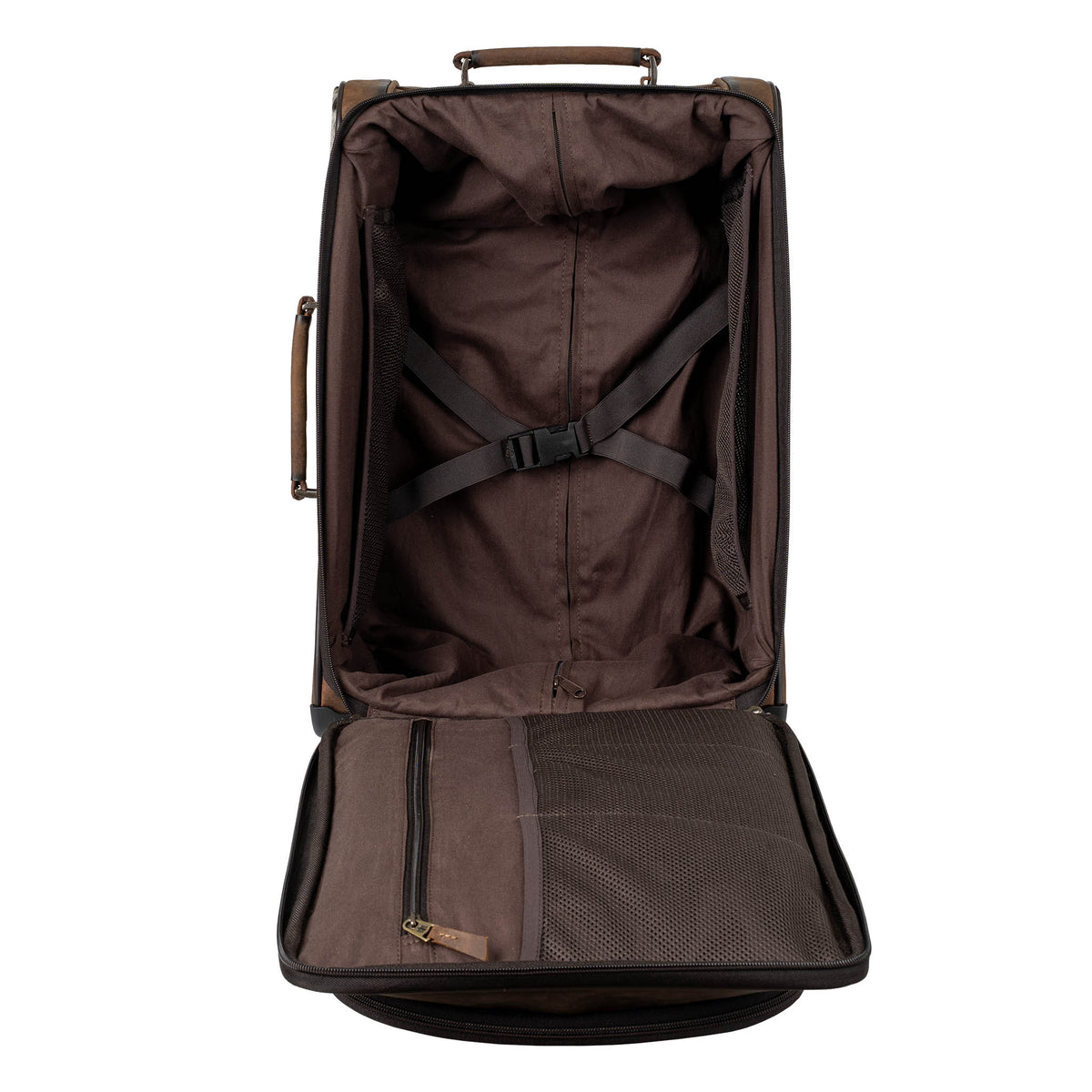 Cowhide Rolling Suitcase