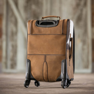 Cowhide Rolling Suitcase