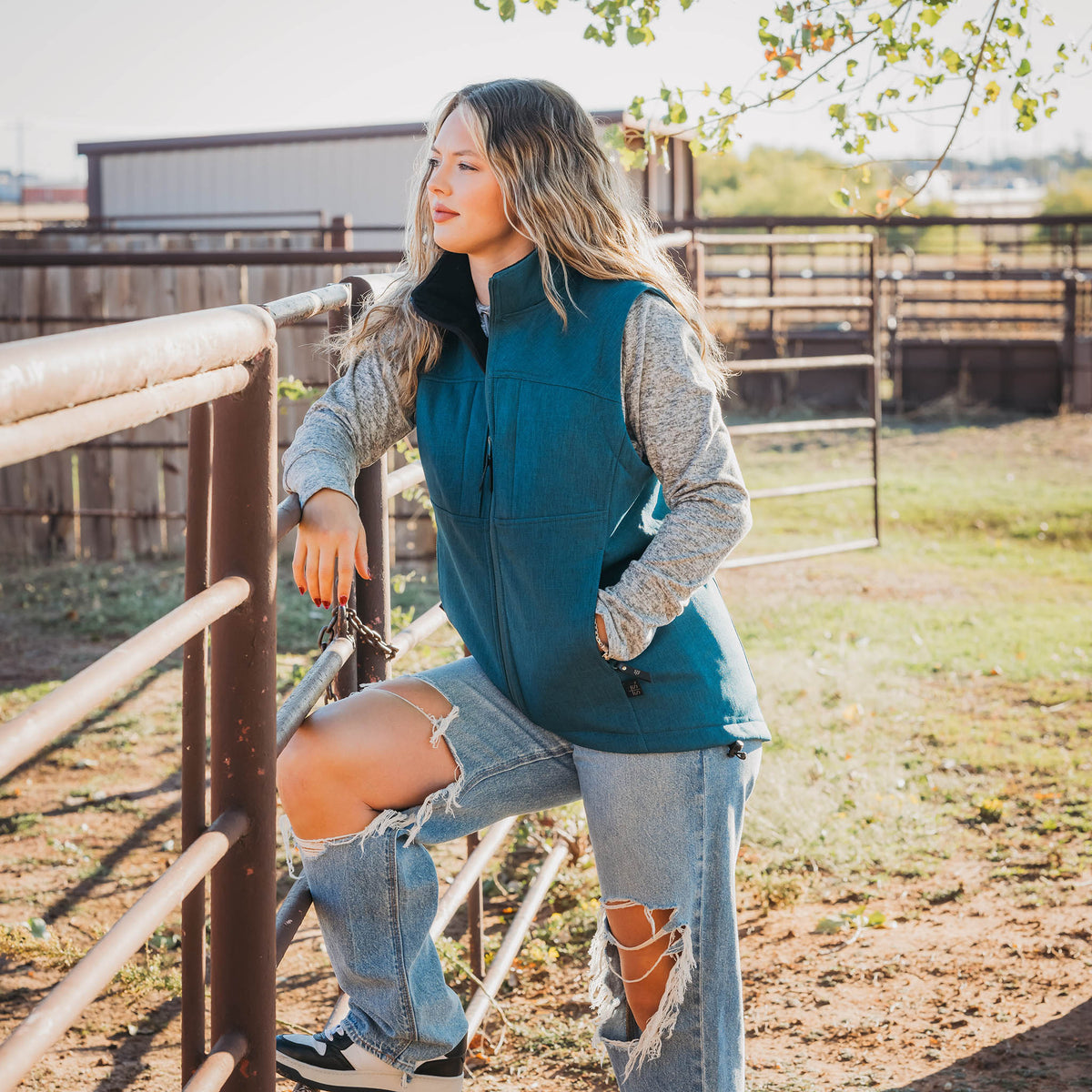 Women's Weston Vest - Teal