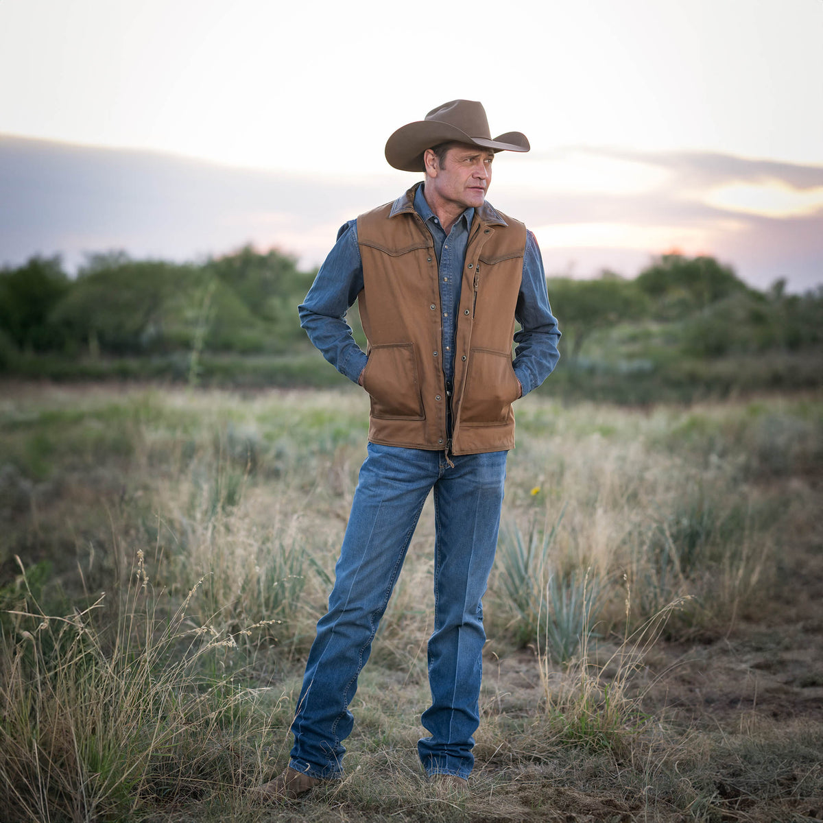 Men's Owen Vest - Brown