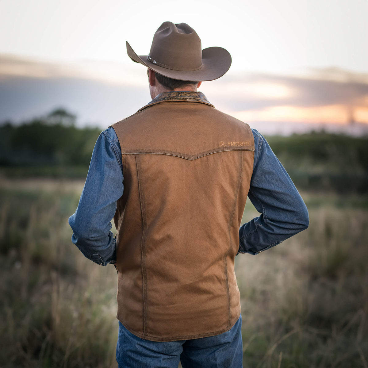 Men's Owen Vest - Brown