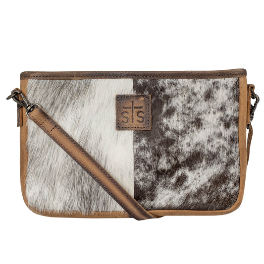 Cowhide Claire Crossbody