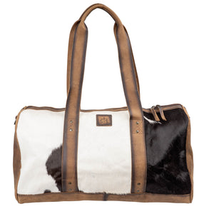 Cowhide Saltillo Duffle