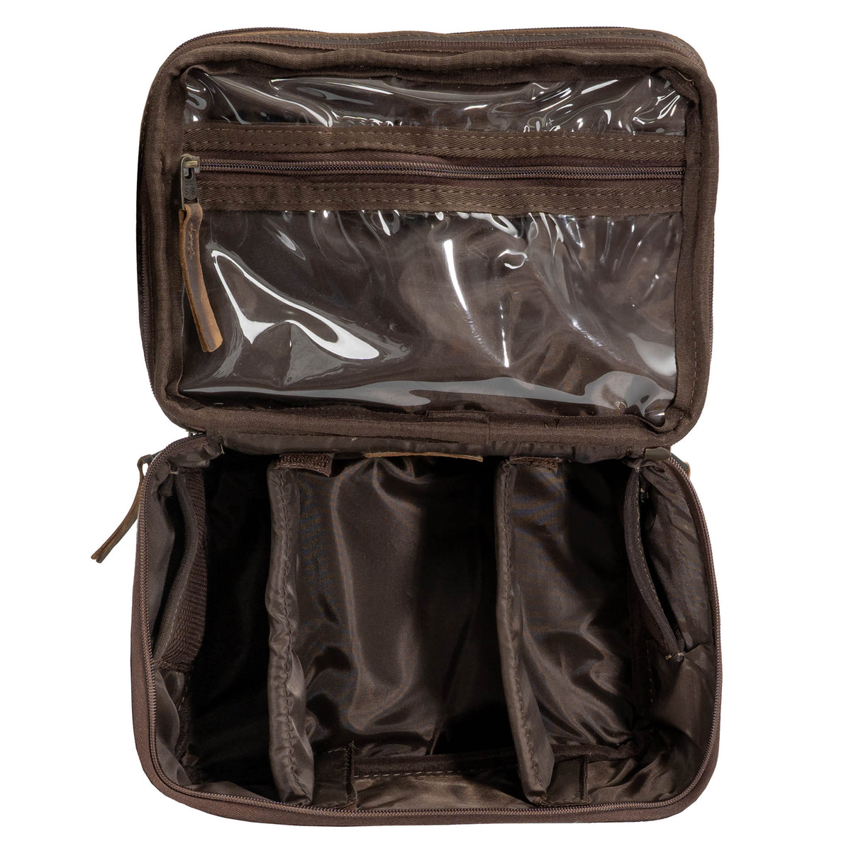 Cowhide Glamour Makeup Organizer