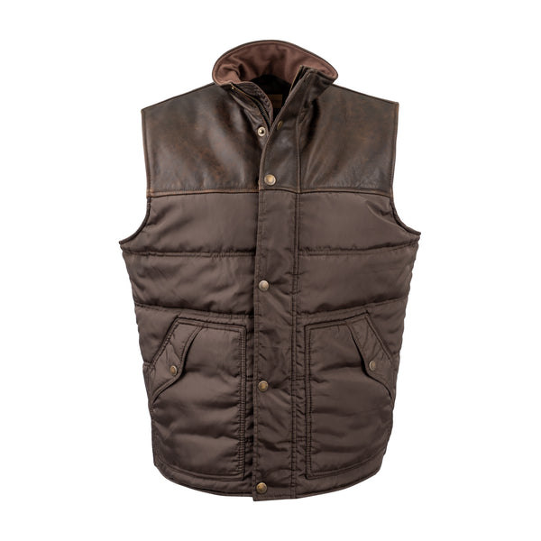 Men's Lucas Vest - Brown - STS Ranchwear