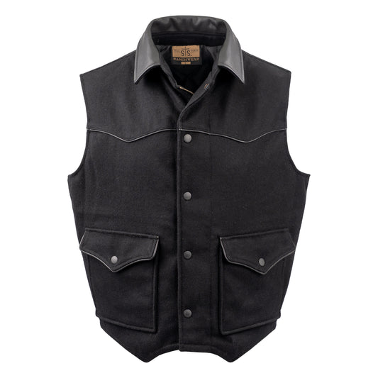 Men's Lariat Vest - Black