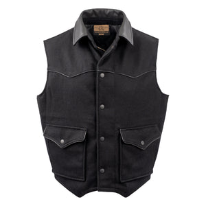 Men's Lariat Vest - Black