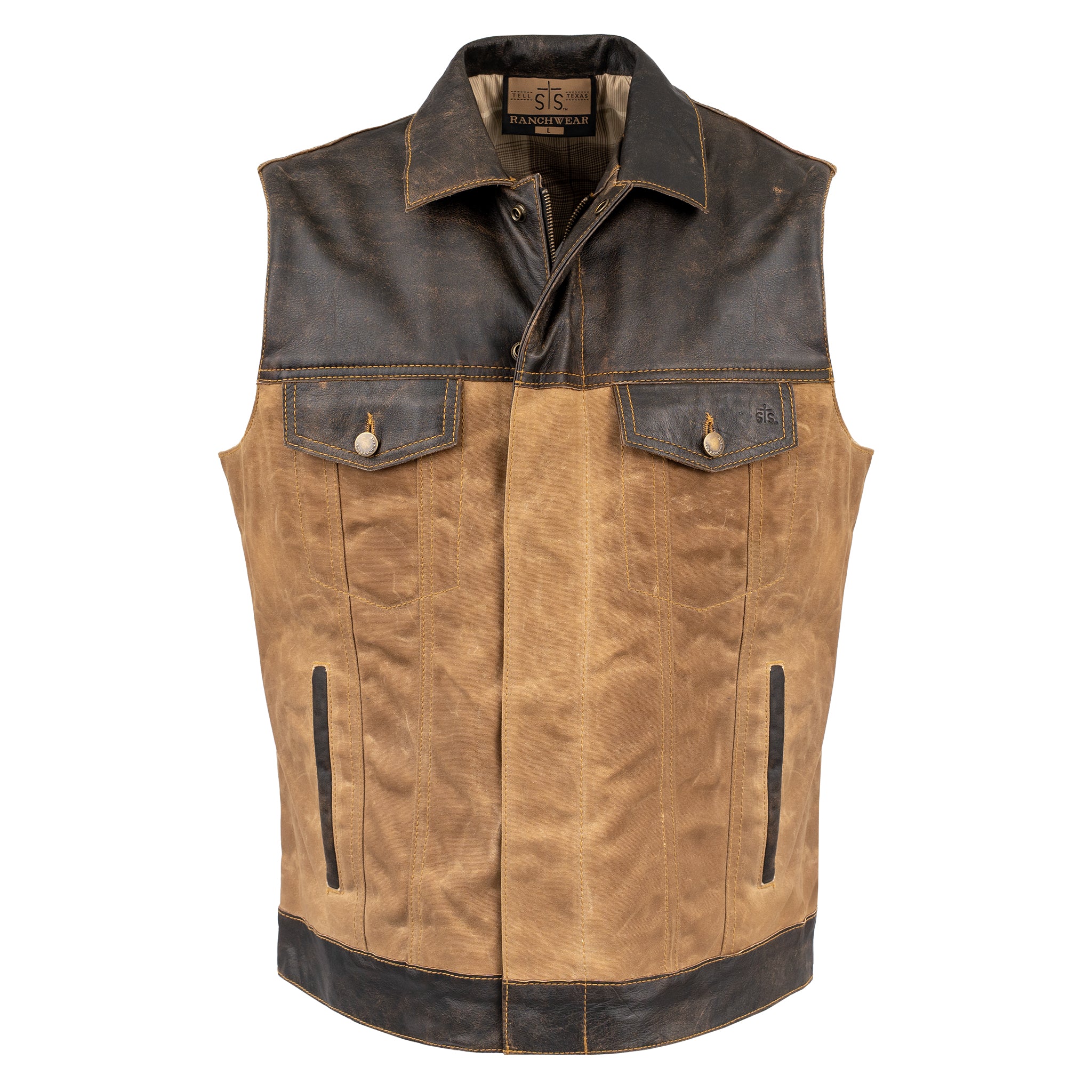 Men's Wayne Vest - Khaki