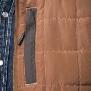 Men's Ogden Vest - Brown