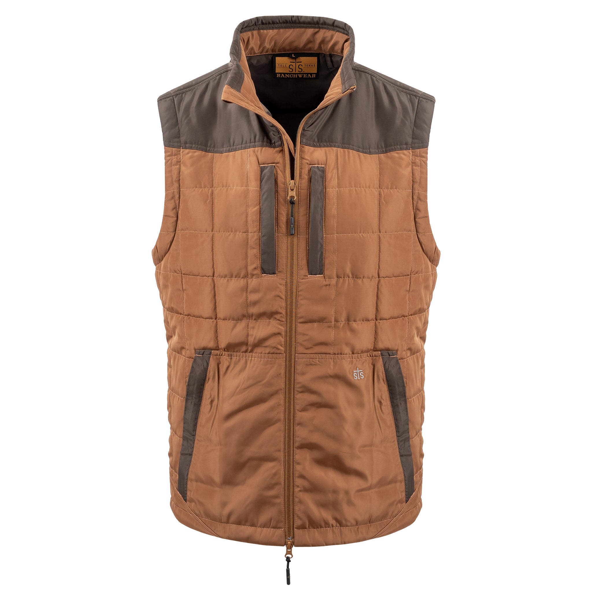 Men's Ogden Vest - Brown