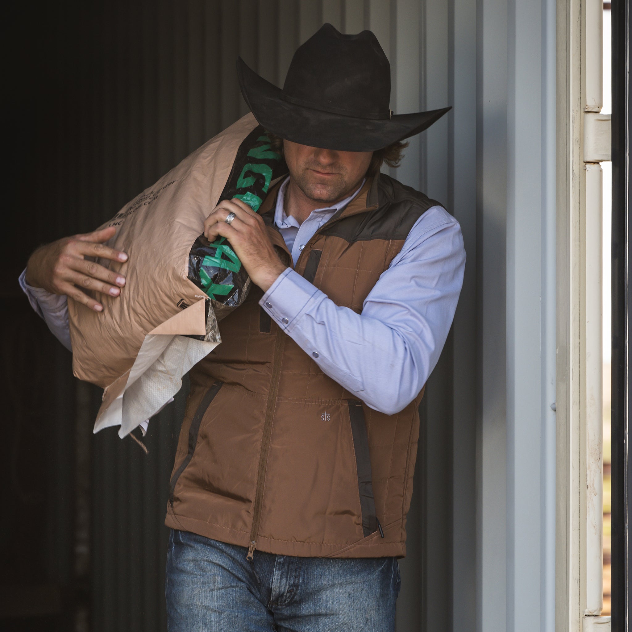 Men's Ogden Vest - Brown