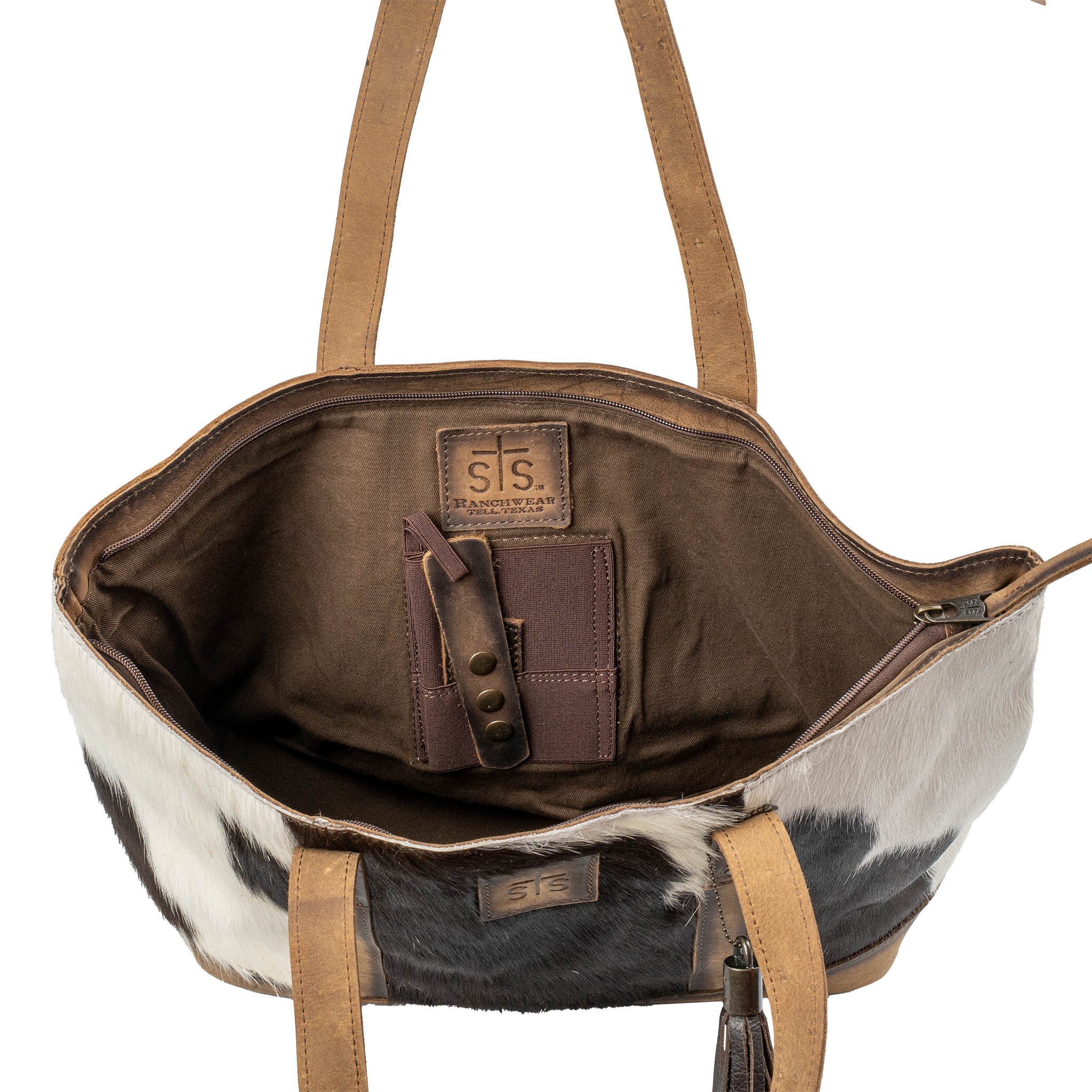 Cowhide Cheyenne Tote – STS Ranchwear