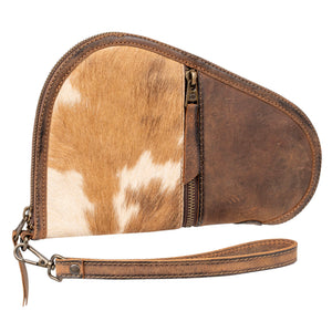 Cowhide Small Pistol Case