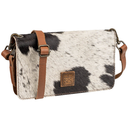 Cowhide Evie Organizer