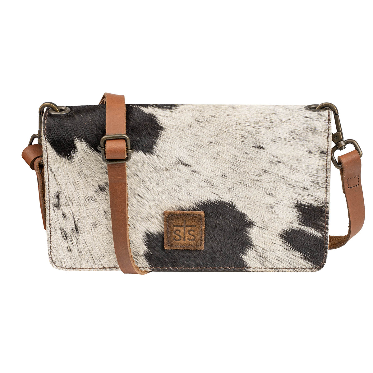 Cowhide Evie Organizer