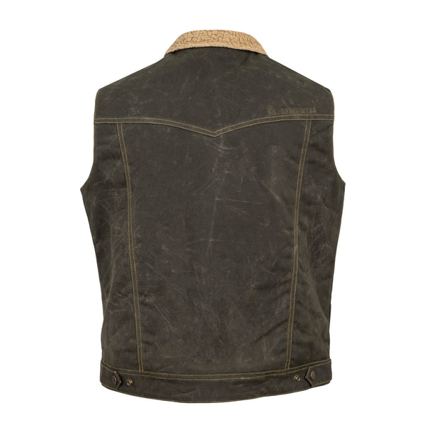 Men's Owen Vest - Olive - STS Ranchwear