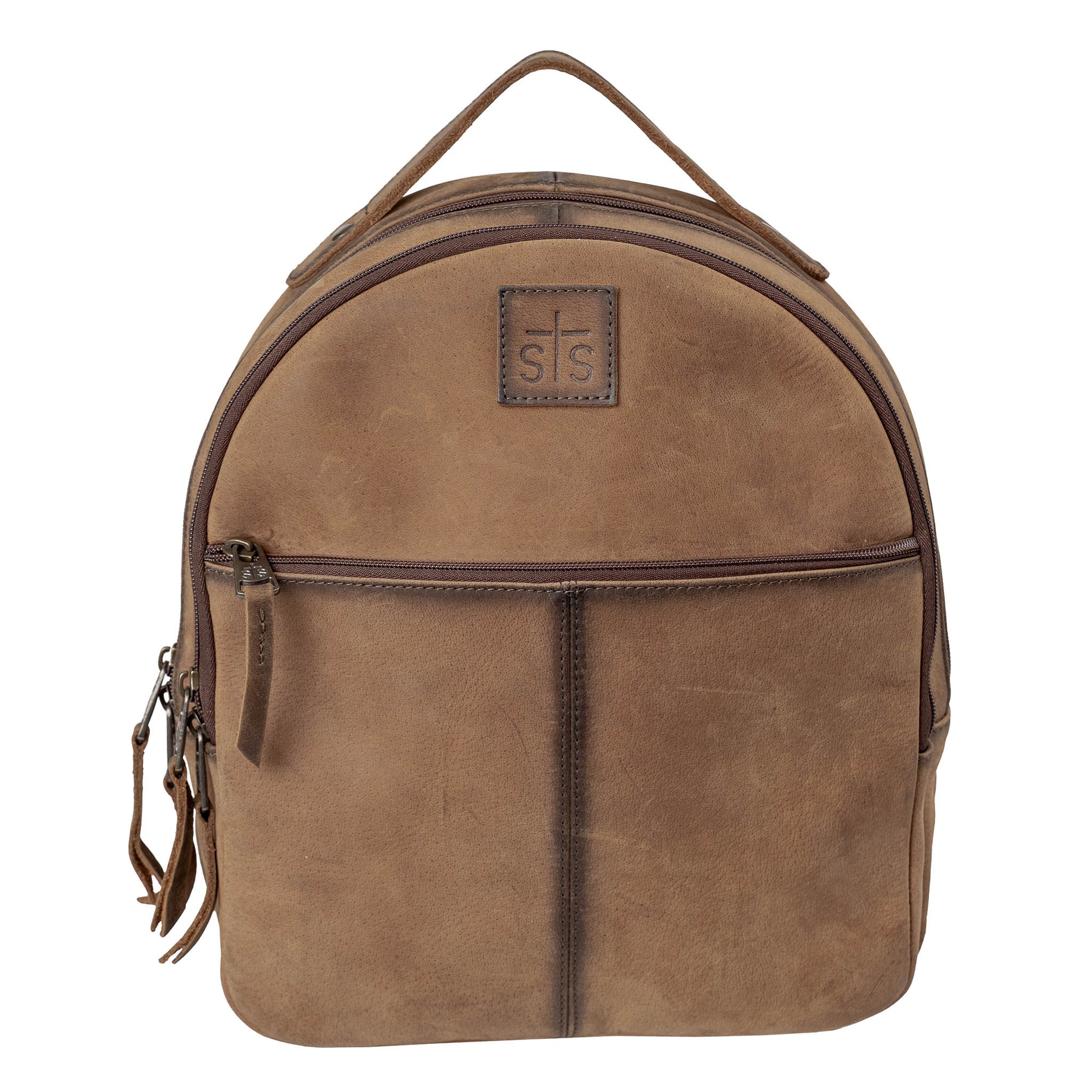 ash domino beaded leather backpack Belle & Bloom 5th Ave Our Luxe leather is more reactive to the touch and will feel lived Vegan Leather Legacy Backpack