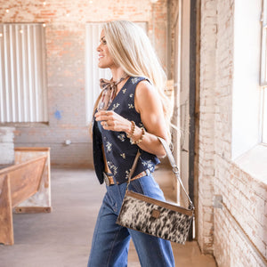 Cowhide Bailey Bag