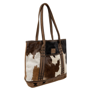 Roswell Cowhide Tote