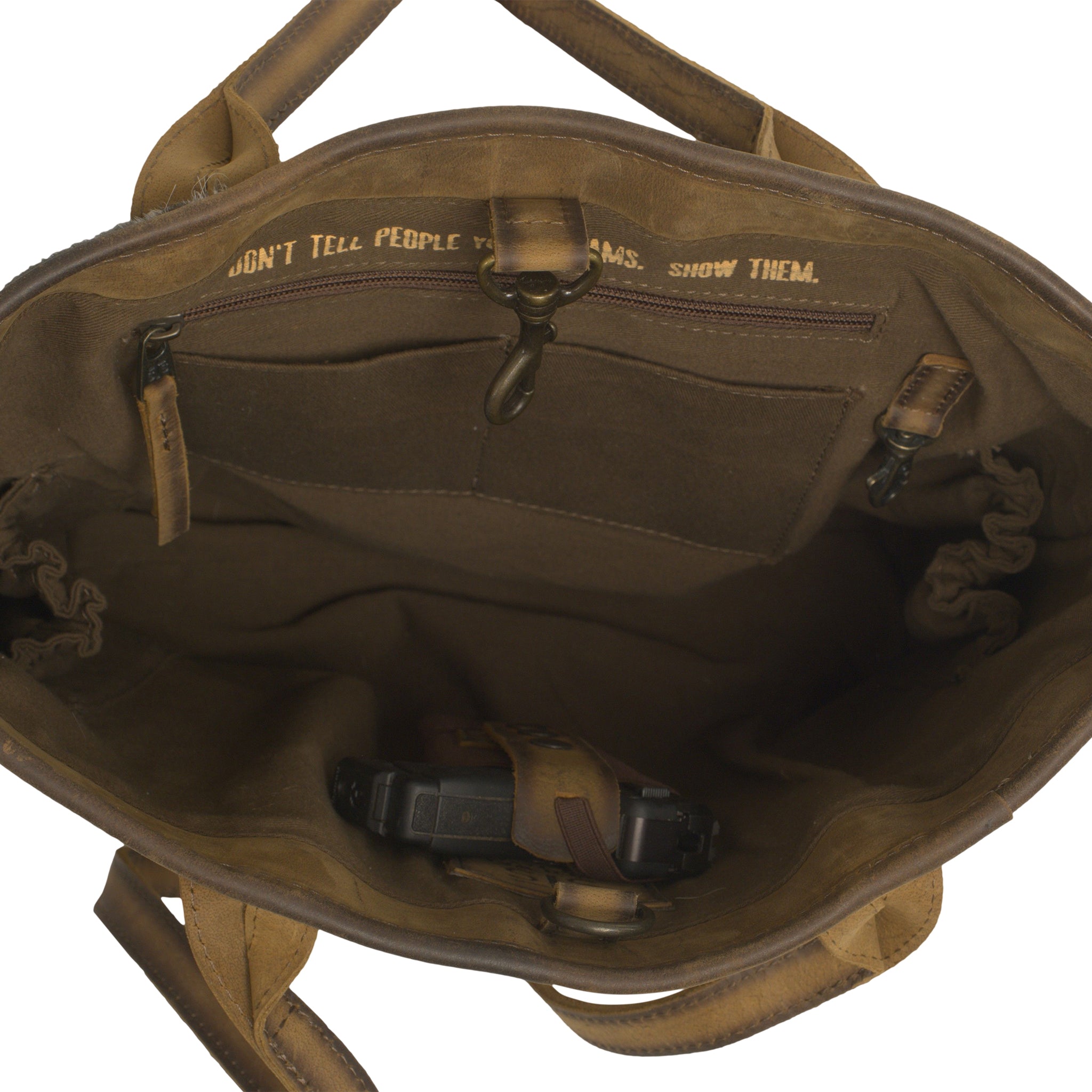 Roswell Cowhide Tote – STS Ranchwear