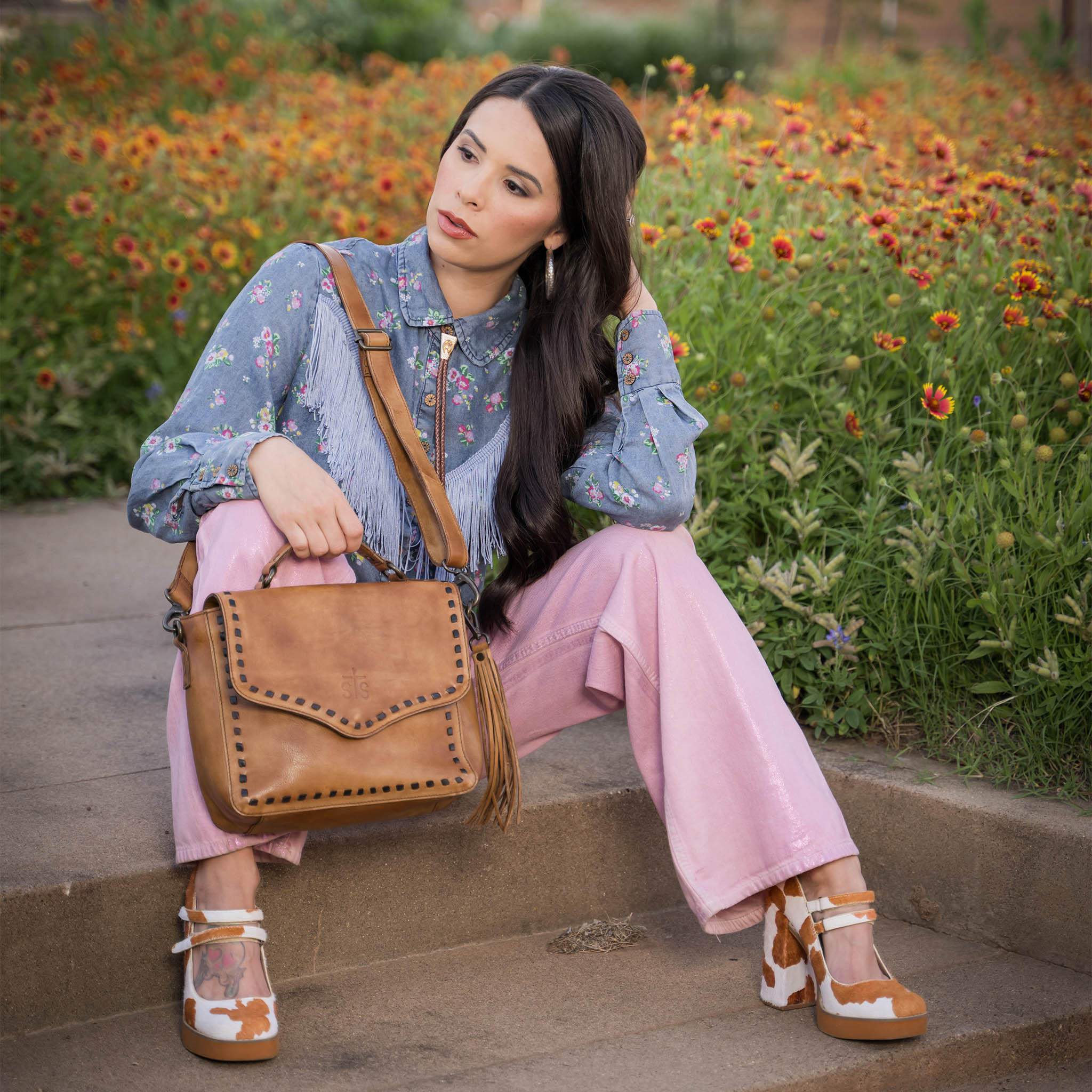 Bandera Tan Dakota Crossbody