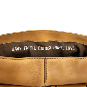 Bandera Tan Saddle Hobo Bag