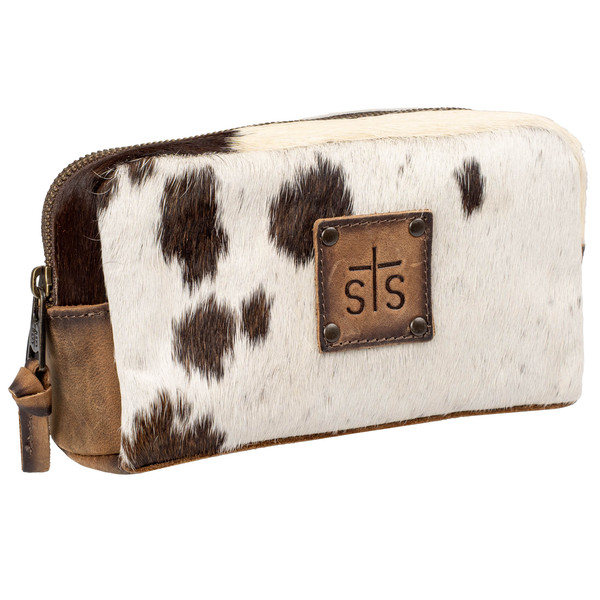 Cowhide Bebe Cosmetic Bag