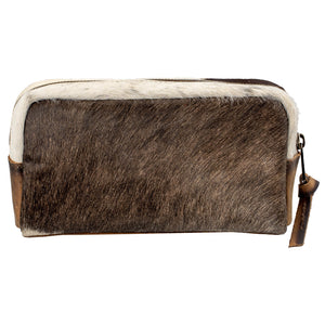 Cowhide Bebe Cosmetic Bag