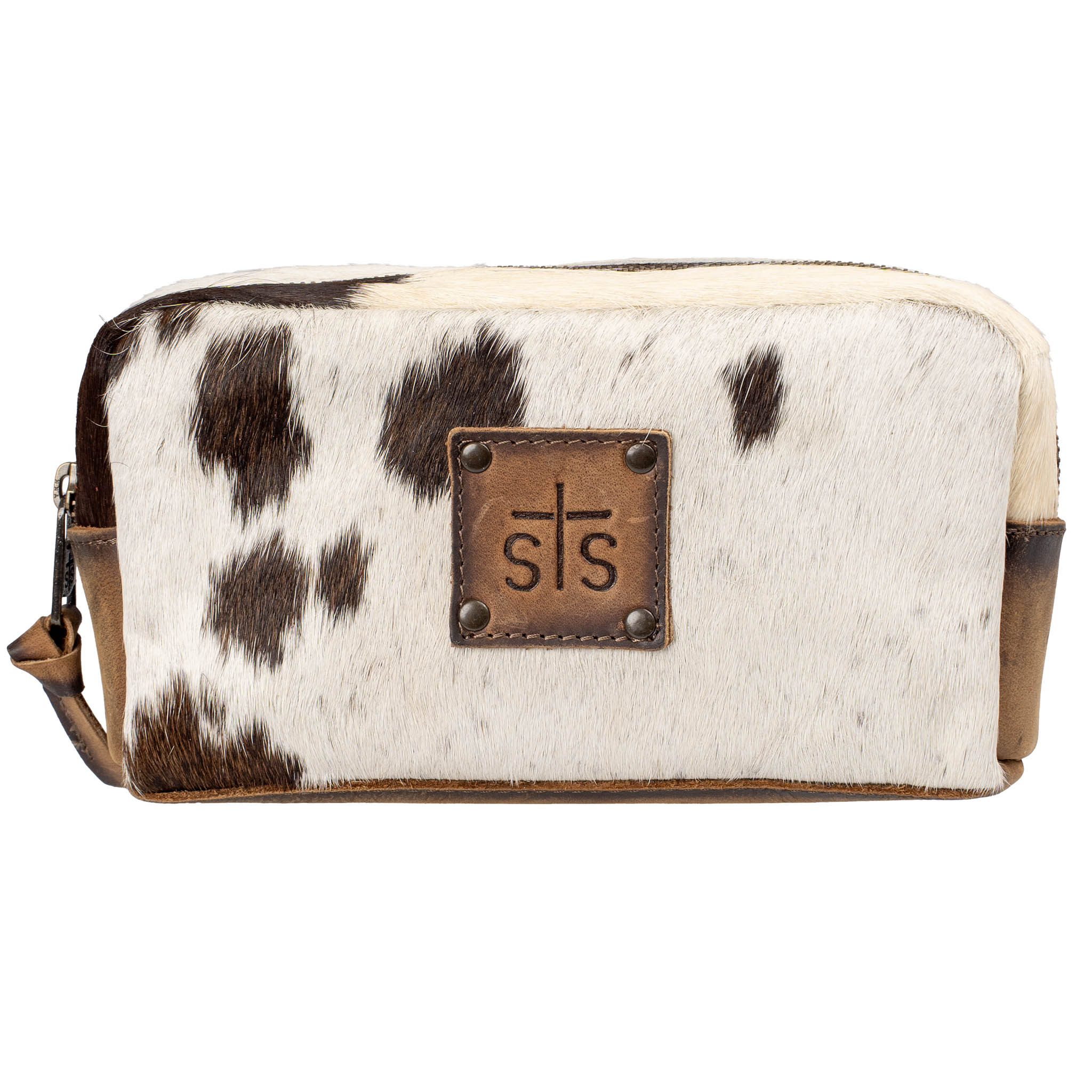 Cowhide Bebe Cosmetic Bag