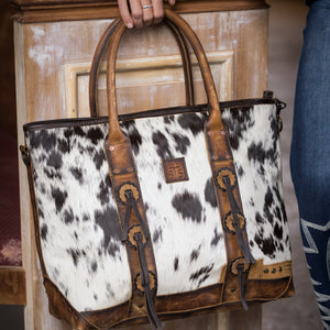 Guadalupe Cowhide All-In Tote