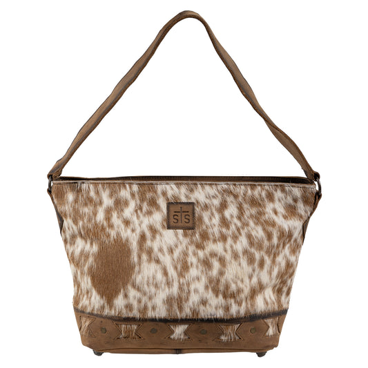 Roswell Cowhide Tully Purse