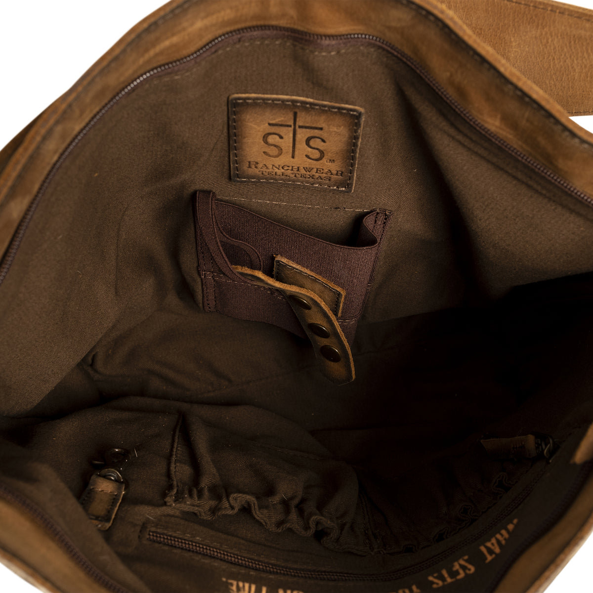 Roswell Cowhide Tully Purse