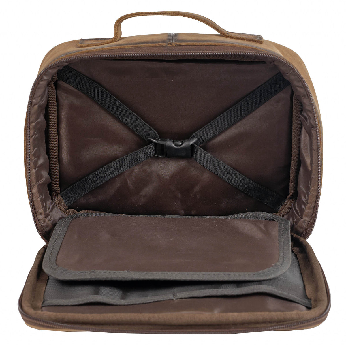 Cowhide Yukon Makeup Organizer