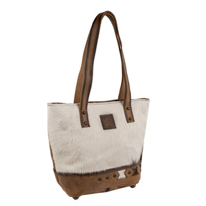 Roswell Cowhide Small Tote