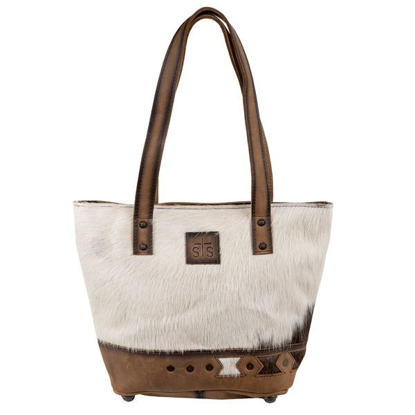Roswell Cowhide Small Tote - STS Ranchwear