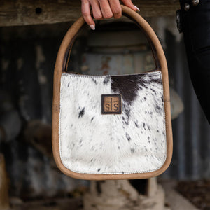 Cowhide Sugar Satchel