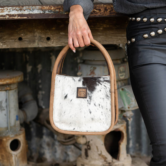 Cowhide Sugar Satchel