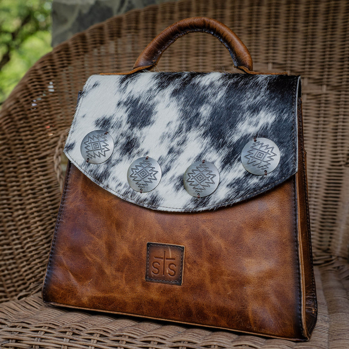 Vaquero Cowhide Remi Convertible Backpack