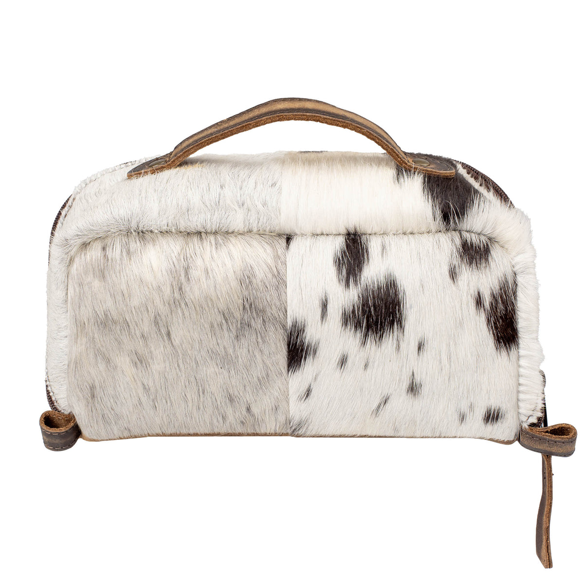 Cowhide Elise Makeup Bag