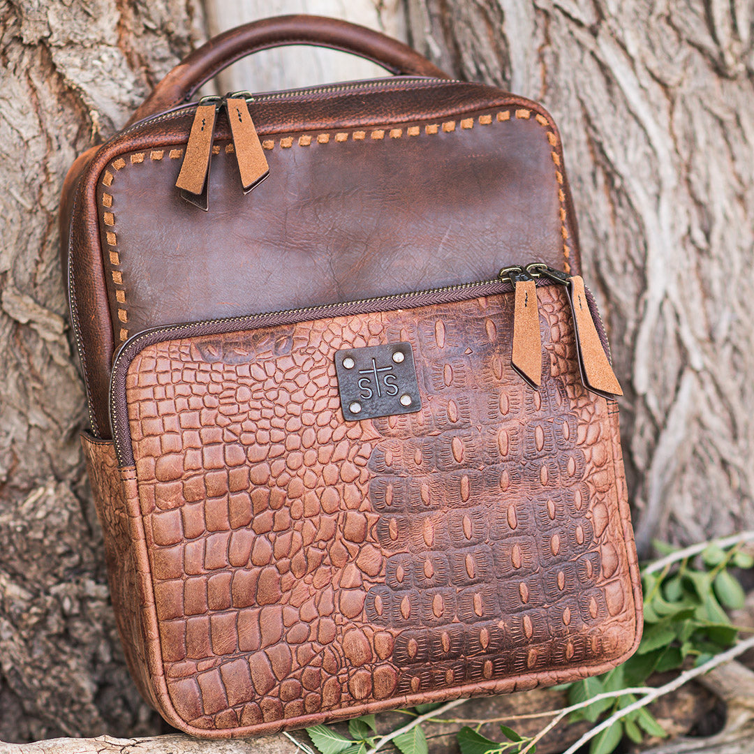 Catalina Croc Mini Backpack by STS Ranchwear