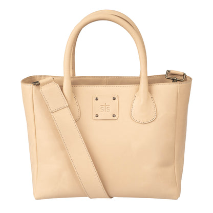 Basic Bliss Buckskin Satchel
